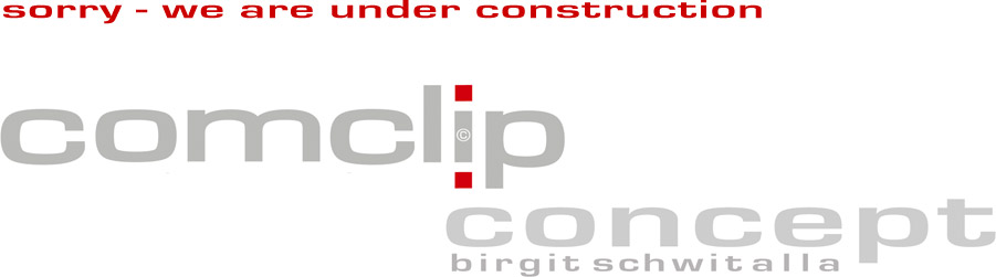 comclip concept - sorry we are under construction